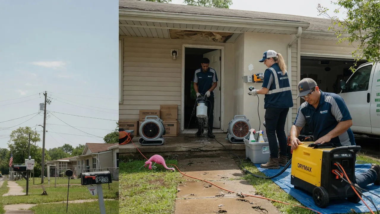 Storm Damage Water Removal in Greenville, IA near me